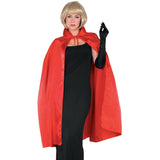 Red Satin Adult Cape 45Inch