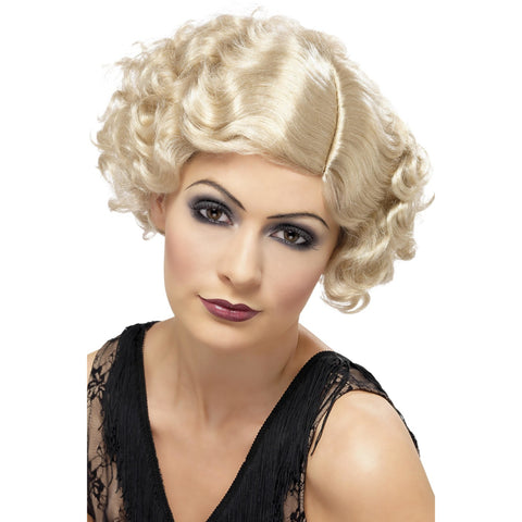  20s Flirty Flapper F Wig Blonde