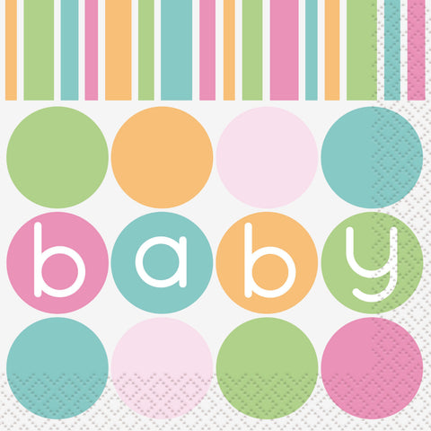 Baby Shower Beverage Napkins