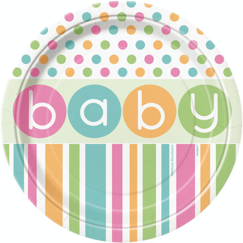 Baby Shower Plates