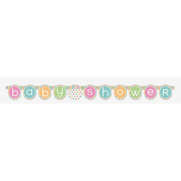 Baby Shower Jointed Banner