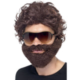 Stag Do Kit Wig With Beard & Sunglasses