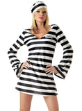 Convict Chick Costume F
