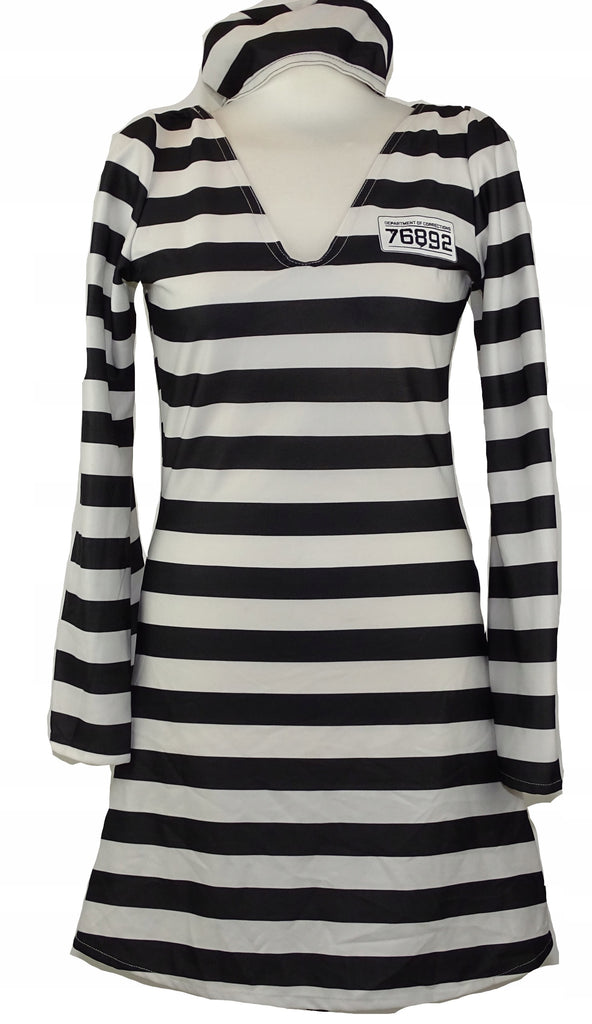 Convict Chick Costume F