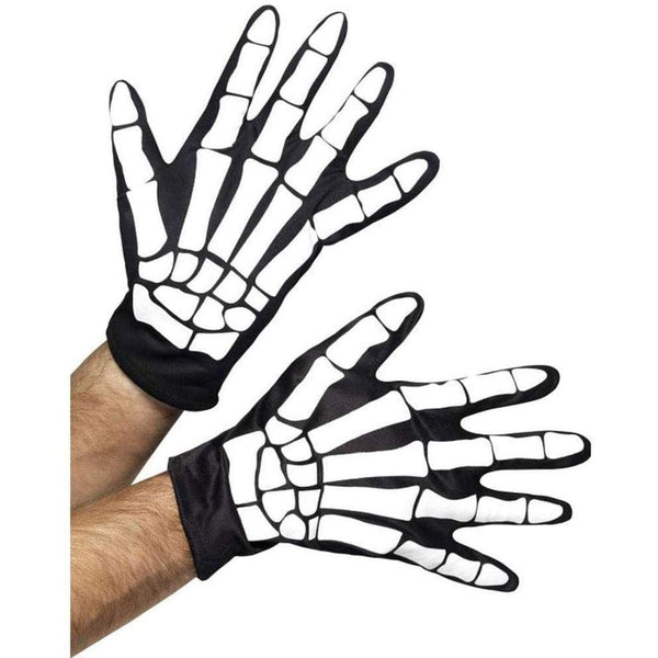 Skeleton Print Gloves