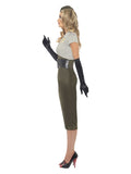 WW2 Army Pin Up Spice Darling Green & Khaki Costume F