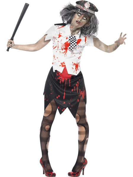 Zombie Policewoman Women Costume