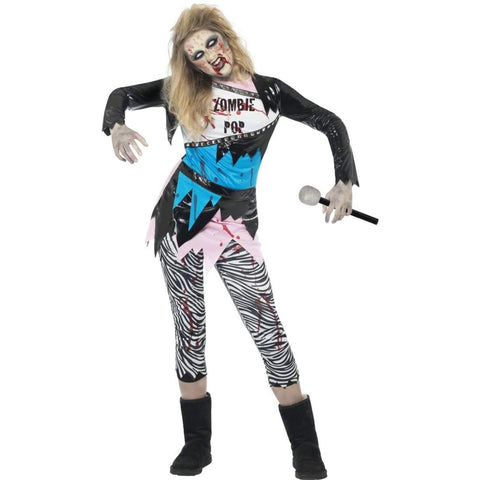 Zombie Pop Star Girl Costume