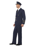 Pilot Navy Blue Costume