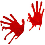 Horrible Blooded Hands,Red For Window Decoration