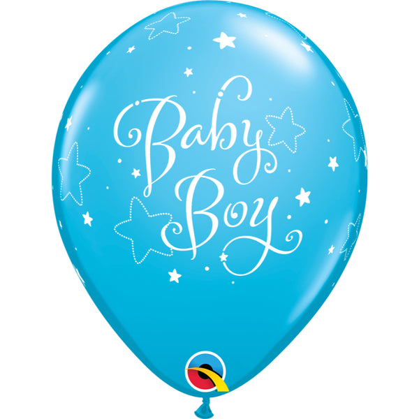  Baby Boy Stars 11in Assorted Dark Blue & Robin’s Egg Blue L