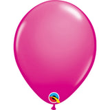  Fashion Colours 11in Wild Berry Latex Balloons 6 pieces
