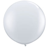  3ft Round Diamond Clear Balloons 2 pieces