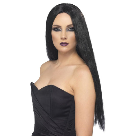 Witch Black Female Wig 61cm