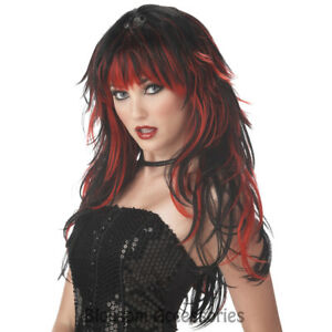 Tempting Tresses Wig Red/Black