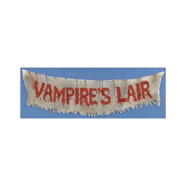 Vampire Lair Banner Cloth