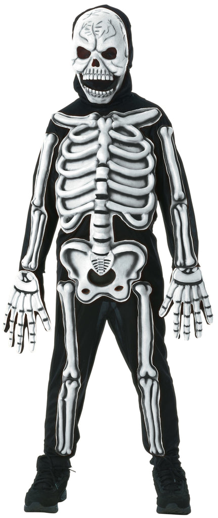 Glow In The Dark Skeleton Boys Costume Child Costume