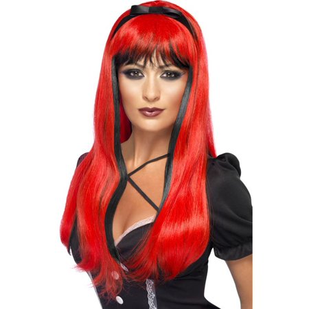Bewitching Red Women Wig