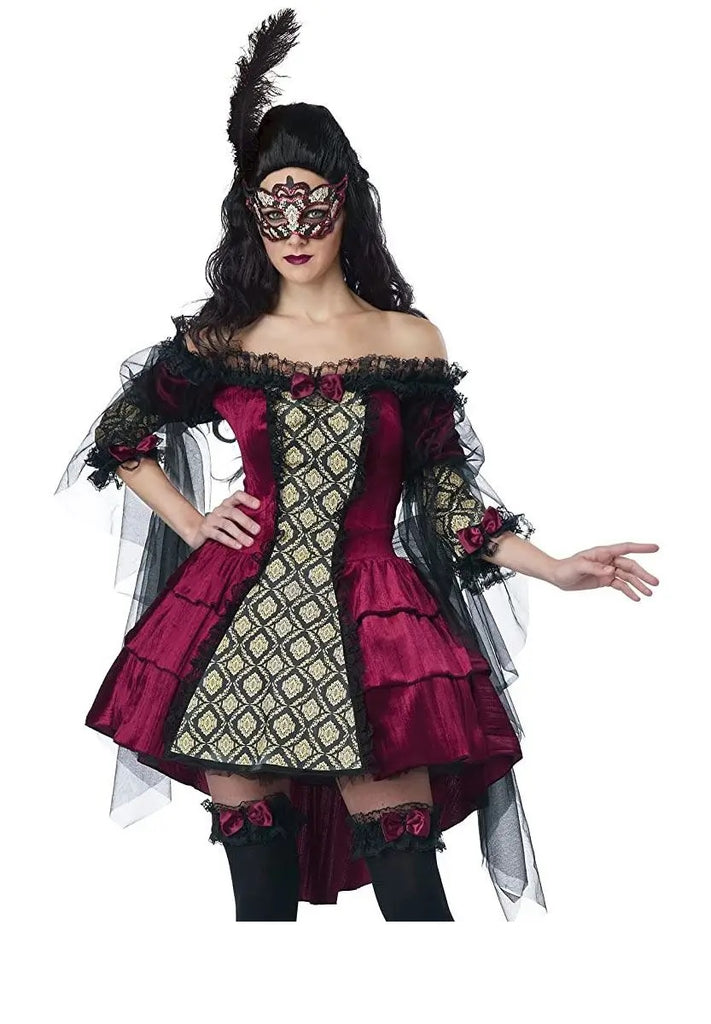 Mysterious Masquerade Female Costume