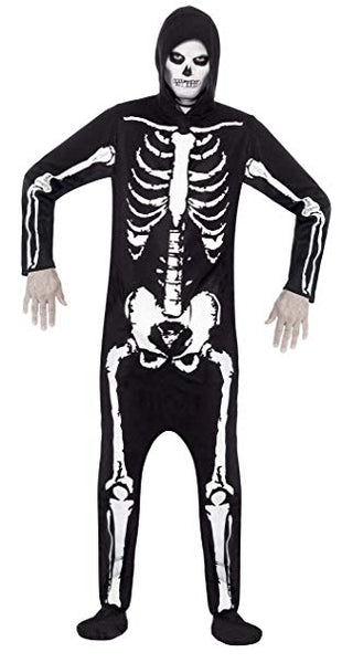 Skeleton Girls Costume Black/White