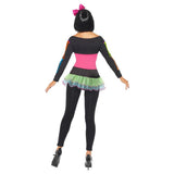 Legend Of Evil Neon Skelton Female Costume