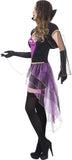Fever Mirror Mistress Female Costumes Purple