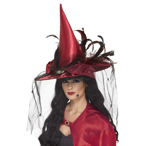 Witch Hat Deep Red Female