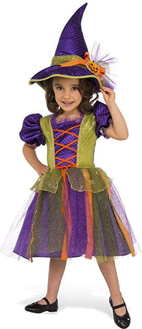 Pumpkin Witch Girls Costume