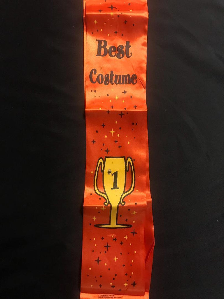 Best Costume Halloween Award Sash
