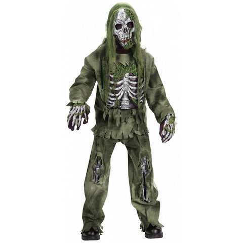 Skeleton Zombie Boy Child Costume