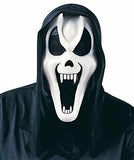 Ghost Mask Face With Shroud Assorted