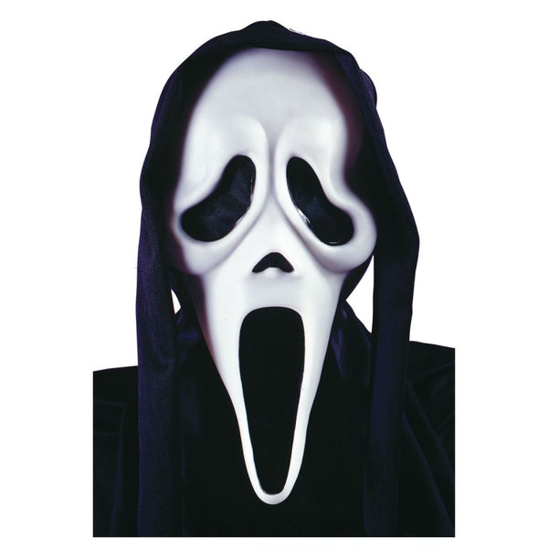 Ghost Mask Face With Shroud