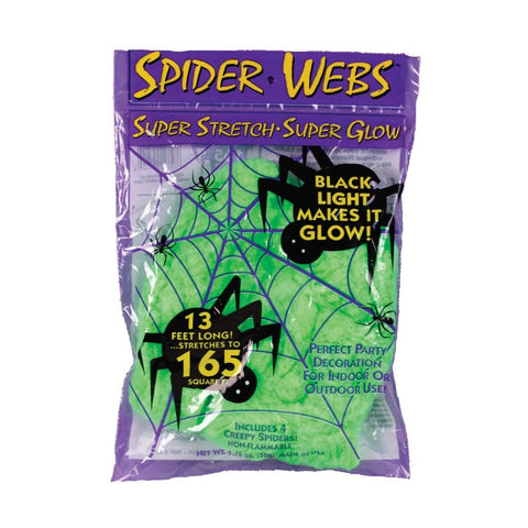 1.75 OZ Super Stretch Green Spider Web