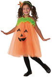 Pumpkin Tutu Dress Toddler Girls Costume