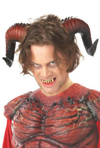 Demon Horns With Teeth Male