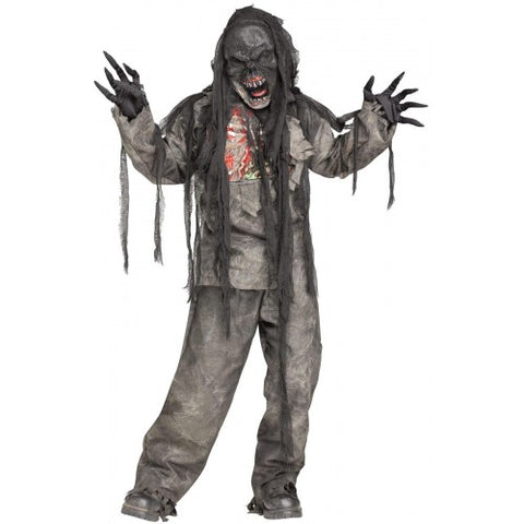 Burning Dead Zombie Boys Costume 12-14