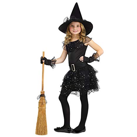 Glitter Witch Girls Costume 12-14