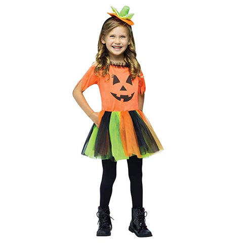 Pretty Pumpkin Toddler Girls Costume 3T/4T