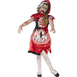 Zombie Miss Hood Girl Costume