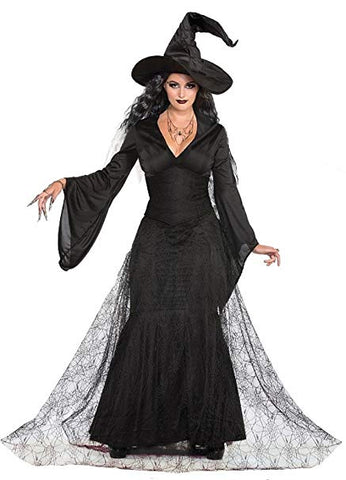 Black Mist Witch Women Costume