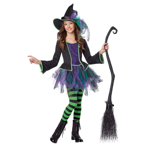Festive Witch Girl Costume