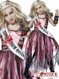 Zombie Prom Queen Girls Costume