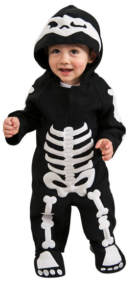 Skeleton Romper Boys Costume 1-2 Years T
