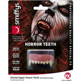 Horror Teeth Animal White With Upper Veneer Teeth
