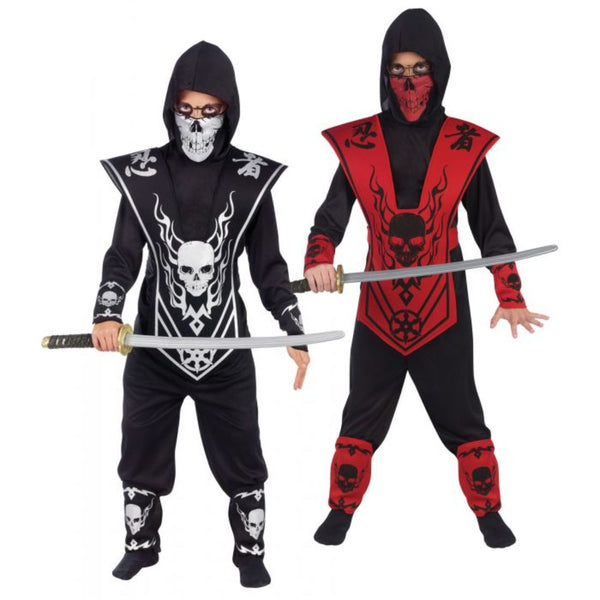 Skull Lord Ninja Boy Costume