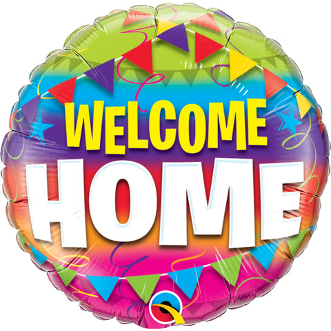 Welcome Home Pennants Foil Balloon  