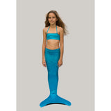 Glitter Blue Mermaid Girl Costume