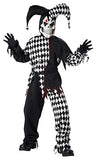 Evil Jester Boys Costume