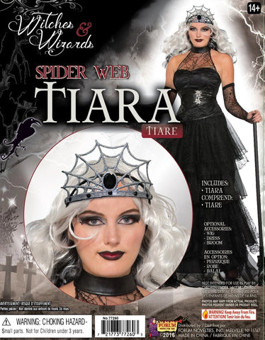 Witches & Wizards Spiderweb Tiara