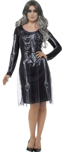 Lady Skeleton Women Costume